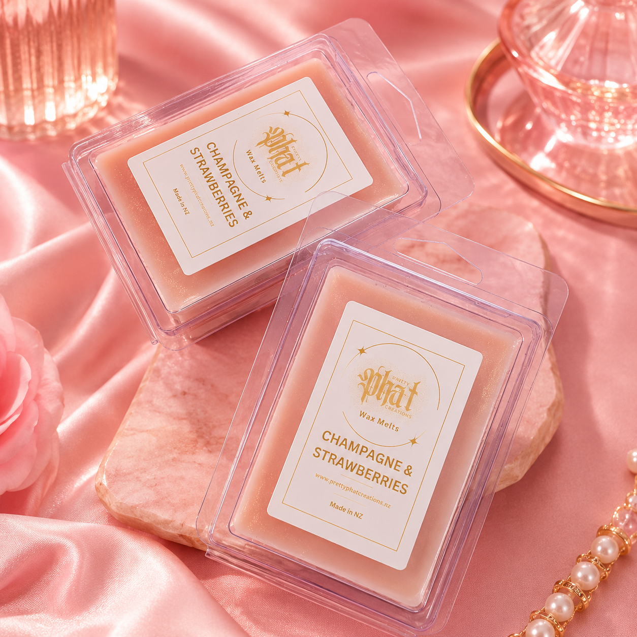 Champagne & Starberries Wax Melts