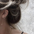 Waterfall drop earrings
