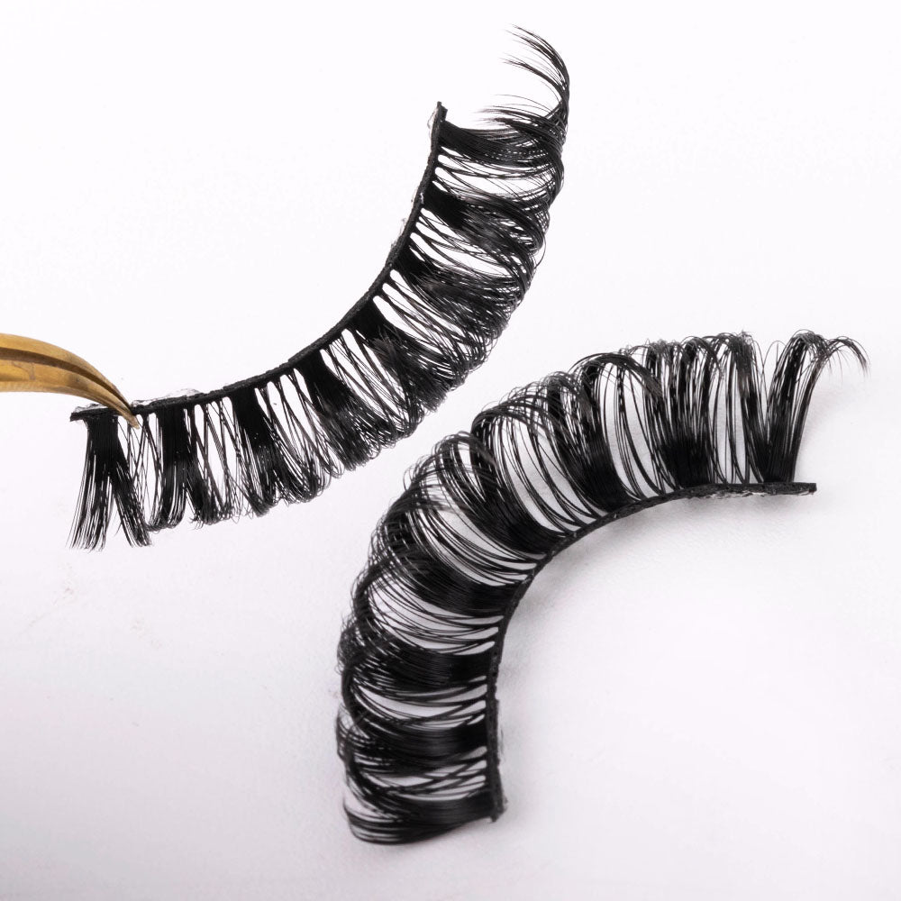 Mafia-D curl Russian strip lash