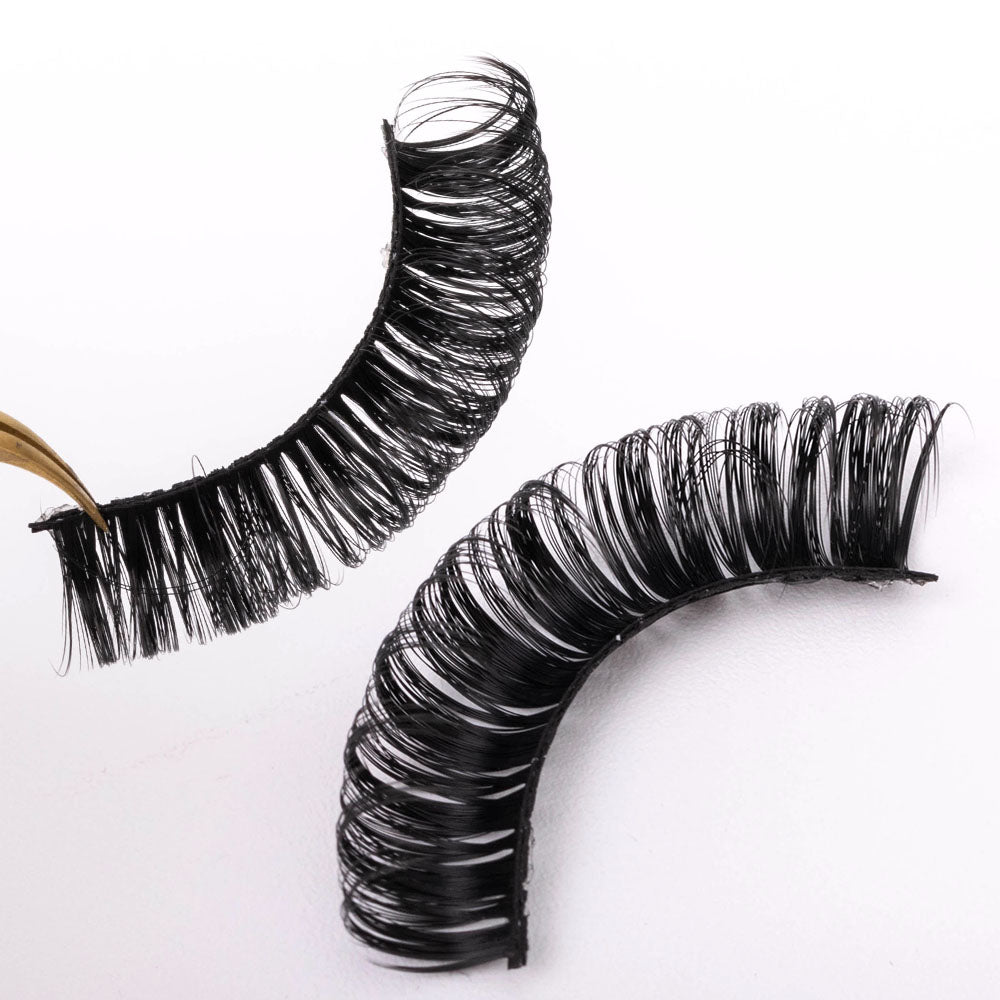 Roulette-D curl Russian strip lash